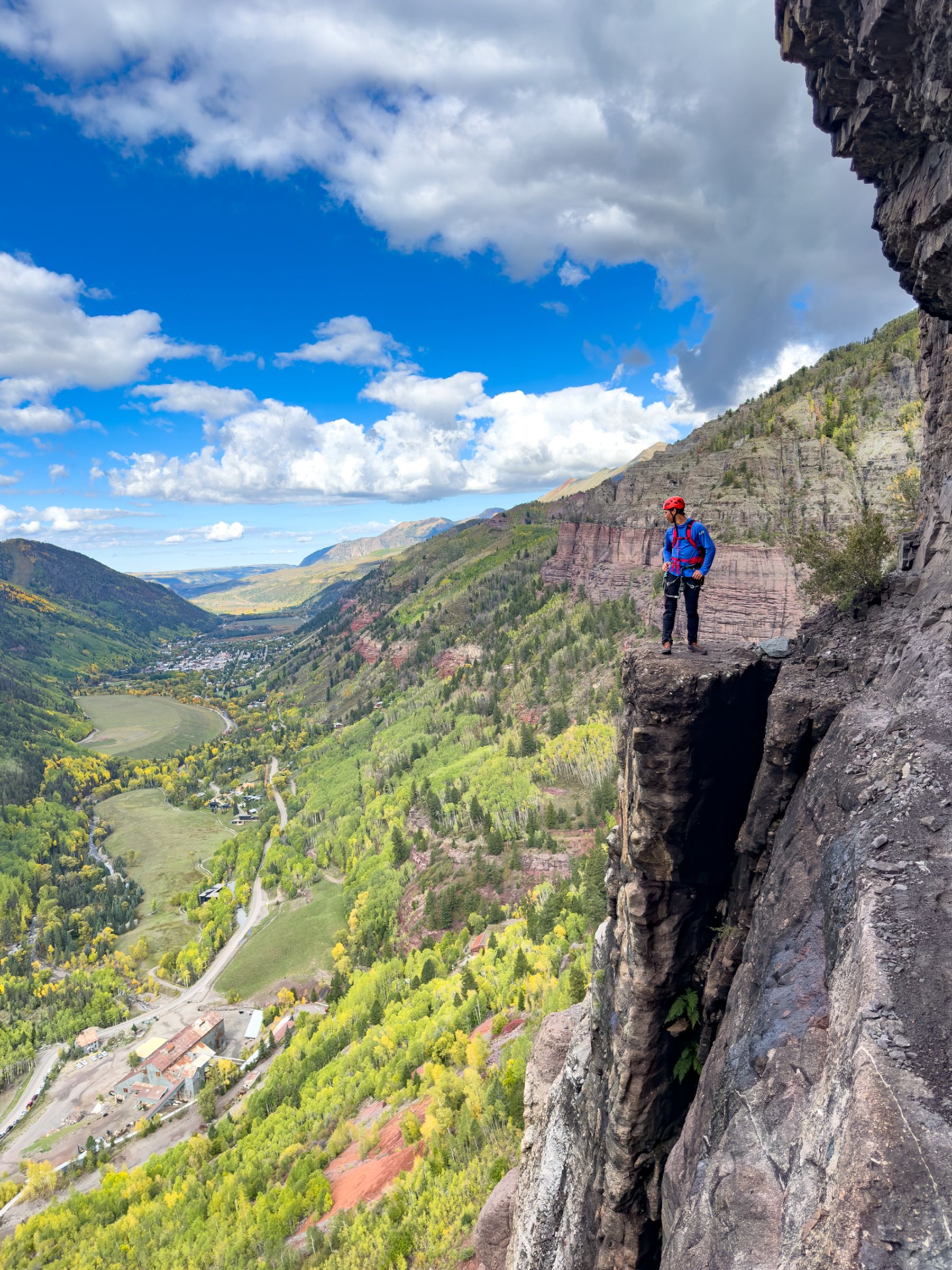 Via Ferrata — Our Guide Showas Off